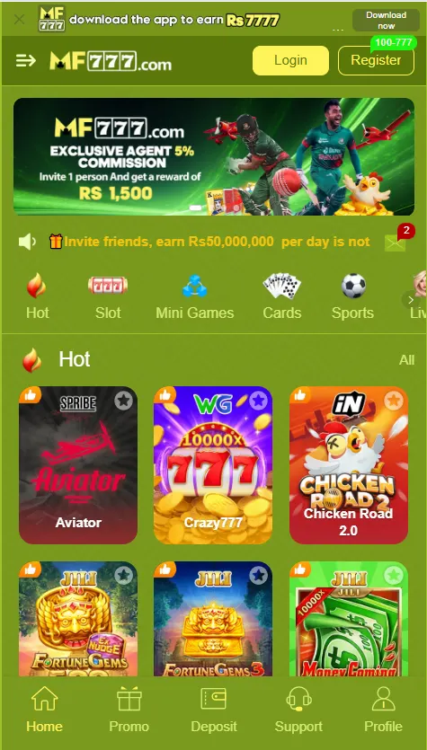 MF777 Game