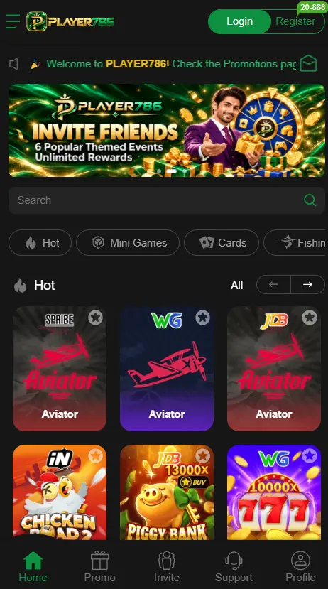 Player786 Game